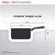 Ківш з кришкою Tefal Space+ Emotion+ 16 см 1.7 л (E3282245) - зображення 3