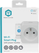 Inteligentne gniazdko Nedis Smart Life Wi-Fi IP21 3680 W (WIFIP121EWT) - obraz 2