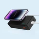 УМБ Baseus Airpow 20W 30000mAh USB-C/USB-A Overseas Edition Black (PPQD090101) - зображення 6