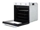 Комплект Духова шафа електрична Interline OEG 360 MCS WA + Варильна поверхня газова Interline HGG 563 FGK WM + Витяжка Interline DELI WH A/60/2/T - зображення 3