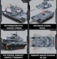 Конструктор танк Abrams X Tank Mould King Technik 20036 на 1192 детали с дистанционным управлением - изображение 5