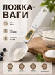 Електронна мірна ложка ваги кухонні ваги ложка з LCD екраном та високою точністю 0.1-500 г - зображення 1