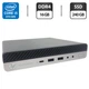 3Неттоп HP EliteDesk 800 G3 Desktop Mini USFF / Intel Core i5-6500T (4 ядер по 2.5 - 3.1 GHz) / 16 GB DDR4 / 240 GB SSD / Intel UHD Graphics 630 б/у - изображение 1