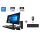 Неттоп Lenovo ThinkCentre M710q Tiny USFF / Intel Core i5-7400T (4 ядра по 2.4 - 3.0 GHz) / 16 GB DDR4 / 240 GB SSD / Intel HD Graphics 630 / VGA / Блок питания + Монитор 24" (1920x1080) TN б/у + Подарок Проводная клавиатура + мышка - изображение 1