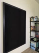 Стенд/панель/дошка для шевронів і патчів, XL (60x90см), чорна рамка, чорна суцільна тканина - зображення 9