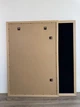Стенд/панель/дошка для шевронів і патчів, XL (60x90см), дерев'яна рамка, чорні смужки - зображення 11