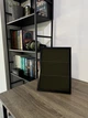 Стенд/панель/дошка для шевронів і патчів, XS (21x30см), чорна рамка, смужки хакі - зображення 1