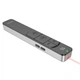 Пульт для презентацій лазерна указка HOCO GM202 Smart PPT Page Turning Pen з LCD-дисплеєм 2.4GHz Silver Black - зображення 7
