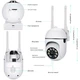 Беспроводная IP-камера видеонаблюдения UNC M923 для улицы и дома с ночным видением и обнаружением человека, поворотная уличная Wi-Fi-камера с записью на карту памяти и удалённым доступом с передачей видео на телефон - изображение 12