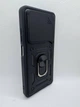 Противоударный чехол Defense Ring для ZTE Blade A36 / A76 с кольцом Черный - изображение 3