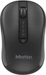 Безпровідна комп'ютерна миша MEETION BTM185 дворежимна безшумна Bluetooth 5.1 + 2.4 GHz Чорна - зображення 1