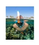 Маска Ocean Reef Aria QR + Full Face синий S/M не запотіває дихання носом (501406ALP) (OR019011) - зображення 6