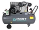 Поршневой компрессор MAST VA90/200L 400 производительность 600 л/мин давление 10 Бар мощность 4 кВт (VA90/200L 400V) - изображение 1