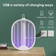 Електрична мухобійка-лампа 4в1 з акумулятором 1200 мАг та USB зарядкою - изображение 10