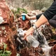 Велосипедна пляшка HydraPak Breakaway+ 30oz/880ml Прозора TPU POM ABS Hollow Fiber Silicone PP Об'єм 0.88 л Розміри 265 x 74 (BFA3005) - зображення 4