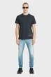 Чоловіча темно-синя футболка Shipping G-Star RAW M D26050,C756 - зображення 2