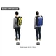 Водонепроницаемый рюкзак OverBoard Original Waterproof Backpack 30L PVC/600D Nylon 30L (202400ALP) (OB1054B-EU) - изображение 5