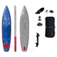 Надувная SUP-доска Starboard Inflatable Touring M Deluxe DC 381 см x 76.2 см x 15 см 2 камеры 11.7 кг 55-110 (2012220601007) - изображение 1