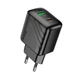 Сетевое зарядное устройство Hoco CS25A |1USB+1Type-C, 20W/3A| - изображение 1