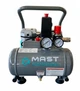 Безмасляный поршневой компрессор Mast MOF1390/1100 compact 12 кг 220 В 175 л/мин 1100 Вт 8 Бар (MOF1390/1100) (MOF1390/1100 compact) - изображение 1