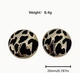 Женские сережки jewelry Черно-золотистые - изображение 5