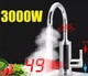 Проточный водонагреватель Delimano RX-011-1, 3000 Вт, из хромированного пластика, вращается на 360 градусов, IPX4, нижнее подключение, стальной цвет - изображение 7