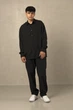 Льняная рубашка мужская v.1 Black 6XL - изображение 3