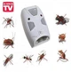 Электромагнитный отпугиватель мышей, тараканов, мух, комаров Riddex Quad Pest Repelling Aid, работает от сети, площадь воздействия до 200 кв.м, белый - изображение 5