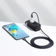 Кабель Baseus Crystal Shine Series Fast Charging Data Cable USB to Type-C 100W 20V 5A 1.2м (CAJY000401) Black - изображение 7