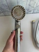 Лейка и шланг для душа 3 режима Epelli Set Massage Silver Superhromo+ - изображение 9