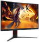 Монитор 31.5" aoc c32g4z Black/Red - изображение 10