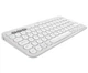 Клавіатура бездротова Logitech Pebble Keys 2 K380s, Tonal White (920-011852) - зображення 2