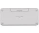 Клавіатура бездротова Logitech Pebble Keys 2 K380s, Tonal White (920-011852) - зображення 4