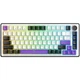 Клавіатура Hator Hellyberry HK75, White/Violet - зображення 1