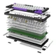 Клавіатура Hator Hellyberry HK75, White/Violet - зображення 8