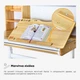 Детский стол Mealux Timberdesk L (BD-690 Wood L) - изображение 14
