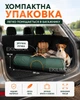 Туристична палатка двомісна 180х130х105 см кемпінговий намет на 2 людини з москітною сіткою водонепроникне шатро для відпочинку на природі та риболовлі швидке встановлення з чохлом - зображення 6