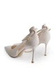 Туфлі жіночі на підборах Meideli 6262/Beige/Ecoleather/T530-9/B 36 Бежевий - изображение 4