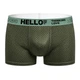 Мужские трусы боксеры Lesko PA3229 Army Green XL - изображение 1