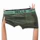 Мужские трусы боксеры Lesko PA3229 Army Green XL - изображение 2