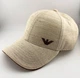 Кепка Бейсболка ARMANI из Натурального Итальянского Льна (на Липучке, Держит Форму) Мужская размер S (56-57 см) - изображение 2