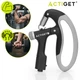 Эспандер кистевой Actiget 10-100 кг с регулируемой нагрузкой и счетчиком ACT0054 Black/Grey - изображение 12