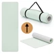 Коврик спортивный Actiget TPE 183 x 61 x 0.6 см для йоги и фитнеса ACT0024 Mint/Grey - изображение 10