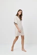 Пляжное женское платье туника Aruelle Horizon dress XS бежевий - изображение 8