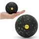 Массажный мяч Actiget EPP 8 см ACT0096 Black/Green - изображение 9