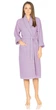 Халат женский вафельный Gursan - Lilac 2XL - изображение 3
