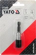 Магнитный держатель для отверточных насадок YATO быстросъемный 1/4" 60 мм YT-0468 - изображение 1