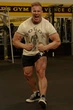 Футболка чоловіча спортивна для бодібілдингу "Gold's Gym Youngla" бежева M - зображення 1