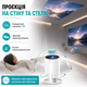 Смарт проектор MAGCUBIC для дому Android 11 Wi-Fi Bluetooth Smart TV мультимедійний портативний домашній кінотеатр 4K із вбудованим динаміком для смартфона компактний лед проектор з проекцією на стіну шпалери стелю - зображення 4