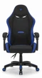 Геймерське крісло Hell's Chair HC-1012 Black Blue тканина - изображение 4